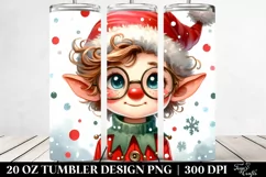 Cute Elf Character with es 20 Oz Tumbler Product Image 2