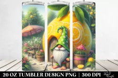 Gnome at Lemon House | 20 oz Tumbler Product Image 2