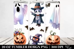 Halloween Nightmare Clipart 20 Oz Tumbler Product Image 2