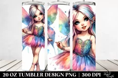 Happy Baby Fairy Model Pose | 20 oz Tumbler Product Image 2