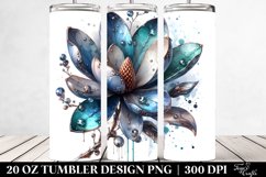 20 Oz Tumbler Sublimation | Glossy Magnolia Sublimation Product Image 2