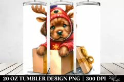 Chesapeake Bay Retriever in Winter PNG Product Image 2
