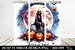 Undead Moon Pumpkins | 20 oz Tumbler Product Image 2