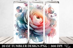 Shiny Ranunculus | 20 oz Tumbler Product Image 2