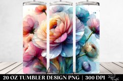 Shiny Ranunculus | 20 oz Tumbler Product Image 2