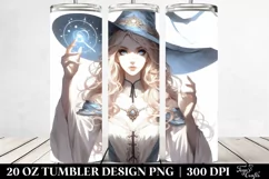 Simple Sorceress Clipart 20 Oz Tumbler Product Image 2