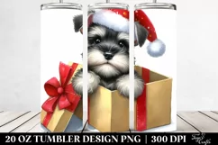 Expressive Baby Miniature Schnauzer PNG Product Image 2