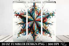 Wimsical Colorfull Star | 20 Oz Tumbler Product Image 2