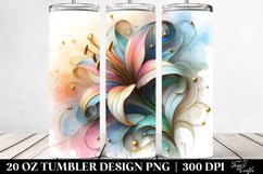 Lily Stained Clipart 20 Oz Tumbler Product Image 2