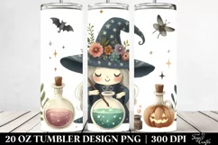 Quirky Vintage Witch Magic Potion | 20 oz Tumbler Product Image 2