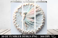 Christmas Fairy with Candy Edges 20 Oz Tumbler Product Image 2