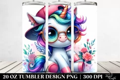 Cute Unicorn Baby | 20 oz Tumbler Product Image 2