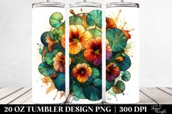 Stained Nasturtium Tumbler | 20 Oz Tumbler Product Image 2