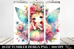 Colorful Cute Fairy | 20 oz Tumbler Product Image 2