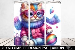 Expressive Baby Cat PNG Product Image 2