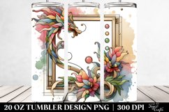 Stained Snapdragon | 20 oz Tumbler Product Image 2