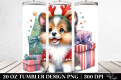 Expressive Baby Shetland Sheepdog PNG Product Image 2