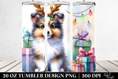 Expressive Baby Shetland Sheepdog PNG Product Image 2