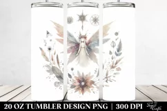 Boho Fairy Whimsical Clipart 20 Oz Tumbler Product Image 2
