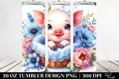 Colorful Baby Pig Tumbler Product Image 2