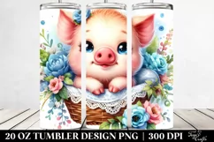 Colorful Baby Pig Tumbler Product Image 2