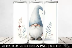Cute Watercolor Gnome Tumbler Product Image 2