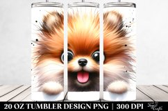 Crazy Looking Pomeranian Tumbler Product Image 2