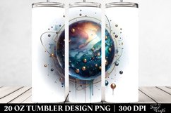 Glossy Cosmos Tumbler Product Image 2