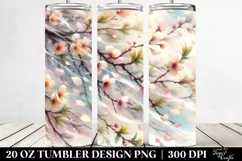 Fairy Tumbling with Spring Petals | 20 Oz Tumbler Product Image 2