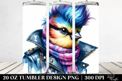 Vibrant Baby Bird 20 oz Tumbler Product Image 2