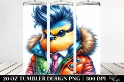 Vibrant Baby Bird 20 oz Tumbler Product Image 2
