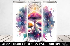 Vibrant Magical Celestial Mushroom 20 Oz Tumbler Product Image 2