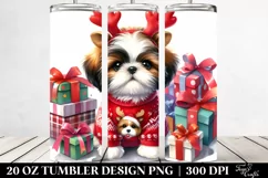 Expressive Baby Shih Tzu PNG Product Image 2