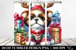 Expressive Baby Shih Tzu PNG Product Image 2