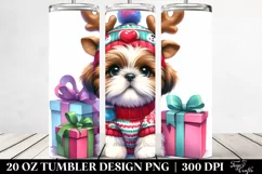 Expressive Baby Shih Tzu PNG Product Image 2