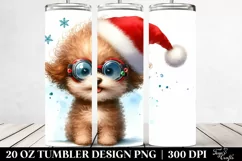 Quirky Poodle with Cute Haircut PNG Product Image 2