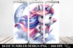 Pastel Baby Unicorn Hero | 10 Oz Tumbler Product Image 2