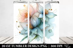 Glossy Narcissus Stained , High-Res 20 Oz Tumbler Product Image 2