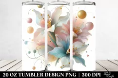 Glossy Narcissus Stained , High-Res 20 Oz Tumbler Product Image 2