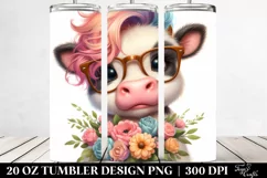 Goofy Baby Cow, Transparent PNG Product Image 2