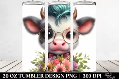Goofy Baby Cow, Transparent PNG Product Image 2