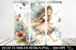 Whimsical Running Fairy 20 Oz Tumbler Product Image 2