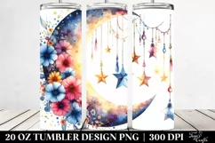 Vibrant Flowers Drawing | 20 oz Tumbler Product Image 2