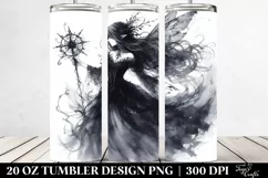 Creative Magical Gothic Fairy Tumbler | 20 oz Tumbler Product Image 2