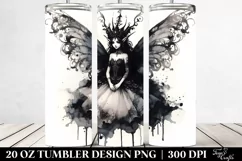 Creative Magical Gothic Fairy Tumbler | 20 oz Tumbler Product Image 2