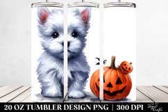 Expressive Baby West Highland White Terrier PNG Product Image 2