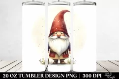 Vintage Gothic Gnome 20 Oz Tumbler Product Image 2