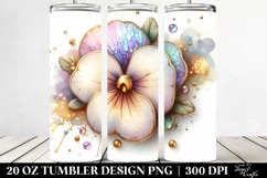 Shiny Pansy Metallic | 10 Oz Tumbler Product Image 2