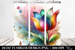 Colorful Tulip | 10 Oz Tumbler Product Image 2