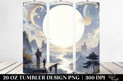 Simple Digital Painting | 20 oz Tumbler Product Image 2